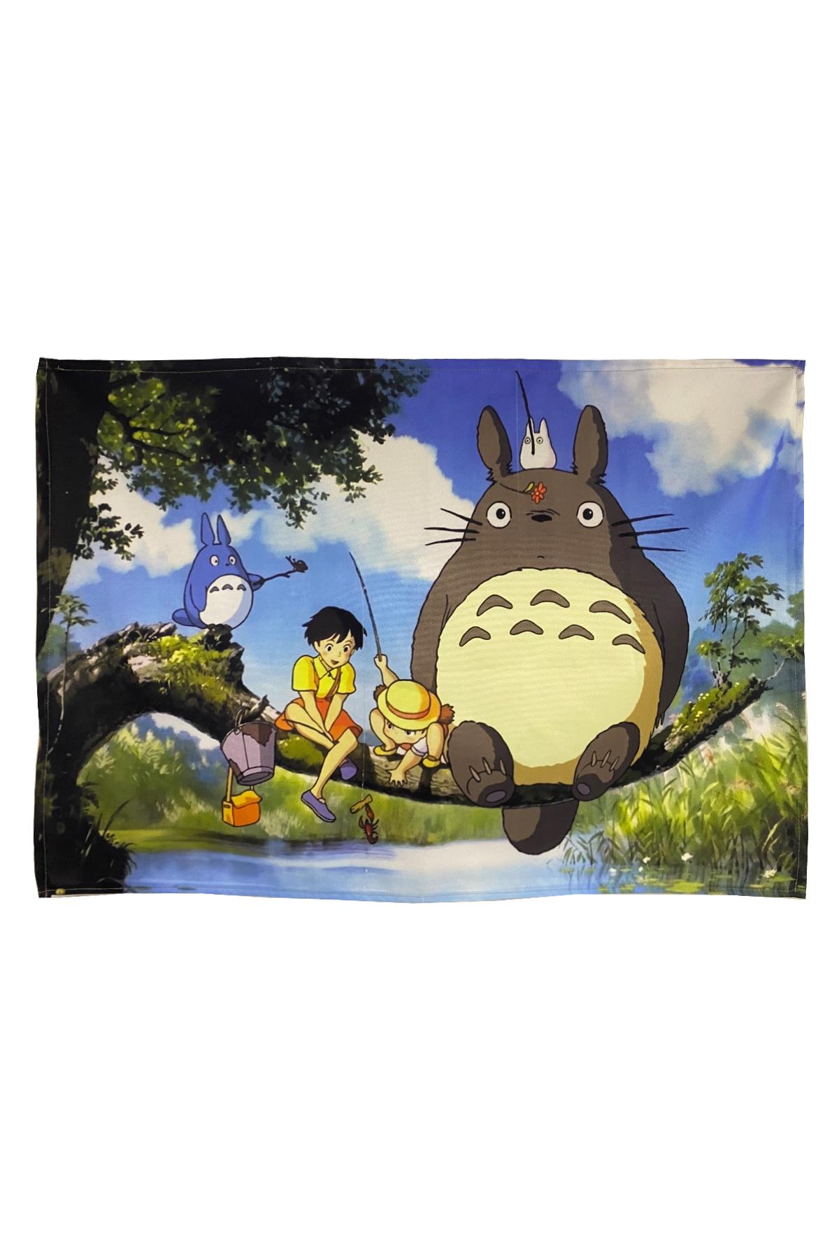 Totoro Balık Duvar Halısı 