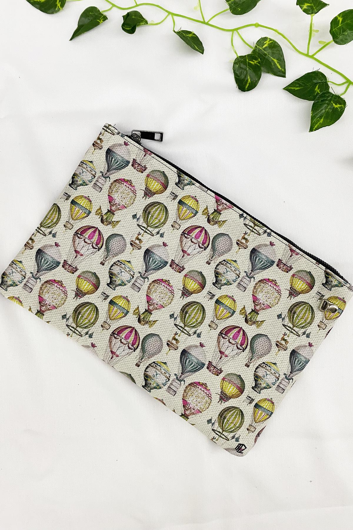 Balon Desenli Clutch 